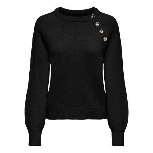 Maglione In Maglia Punto Spuma, Dettagli Con Bottoni Donna Taglie S - only petite - Modalova