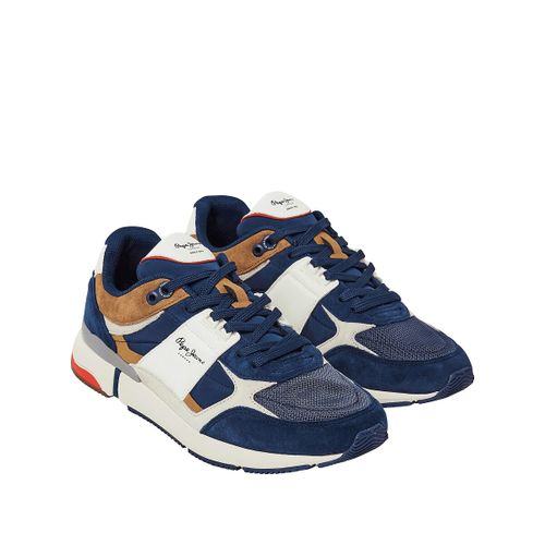 Sneakers Basse London Pro Mesh Uomo Taglie 41 - pepe jeans - Modalova