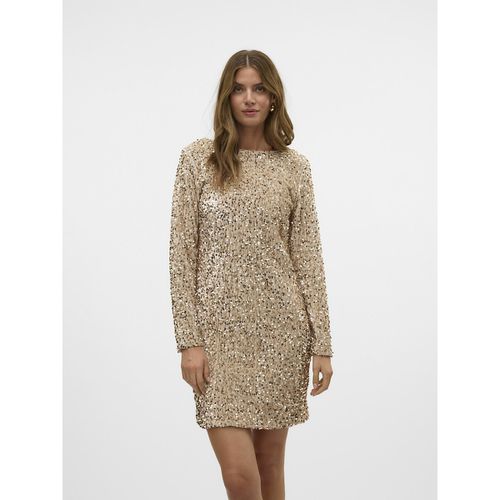 Abito corto con paillettes - VERO MODA - Modalova