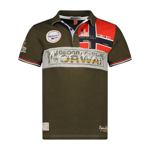 Polo Dritta Maglia Piqué Kidney Uomo Taglie L - geographical norway - Modalova