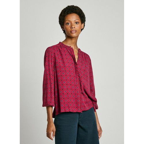 Camicia Fluida, Abbottonatura Sotto La Patta Ora Donna Taglie XS - pepe jeans - Modalova