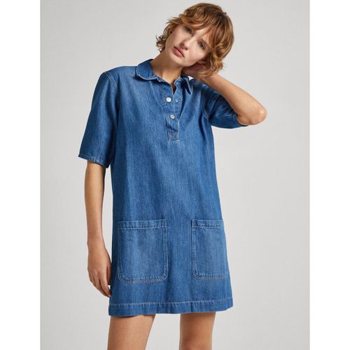 Abito Polo In Denim Donna Taglie XS - pepe jeans - Modalova