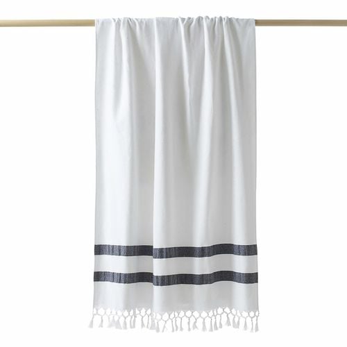 Fouta XL cotone bio, foderato spugna Antalya - LA REDOUTE INTERIEURS - Modalova