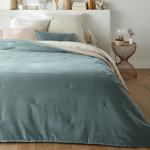 Copriletto Trapuntato Velluto Cotone, Velvet Taglie 230 x 250 cm - la redoute interieurs - Modalova