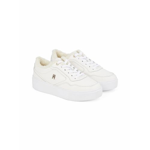 Sneakers platform in pelle, imbottite - TOMMY HILFIGER - Modalova