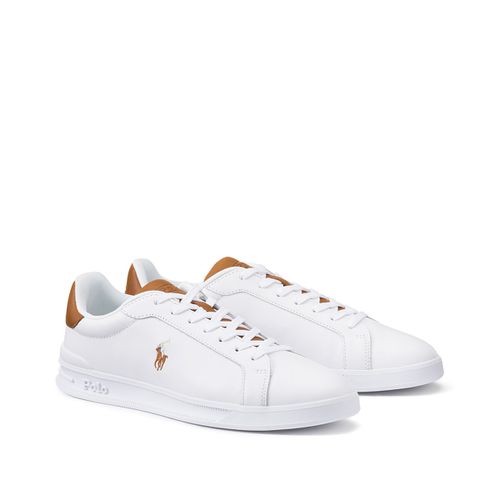 Sneakers In Pelle Heritage Court Ii Uomo Taglie 41 - polo ralph lauren - Modalova