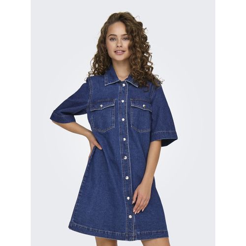 Abito in denim di media lunghezza - ONLY - Modalova