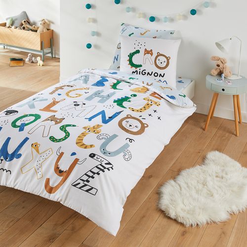 Copripiumone Bambino Cotone, Cro Mignon Taglie 140 x 150 cm - la redoute interieurs - Modalova