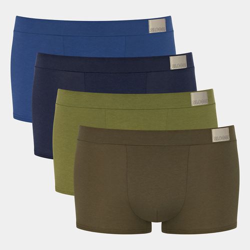 Confezione da 4 boxer Go natural in cotone - SLOGGI - Modalova