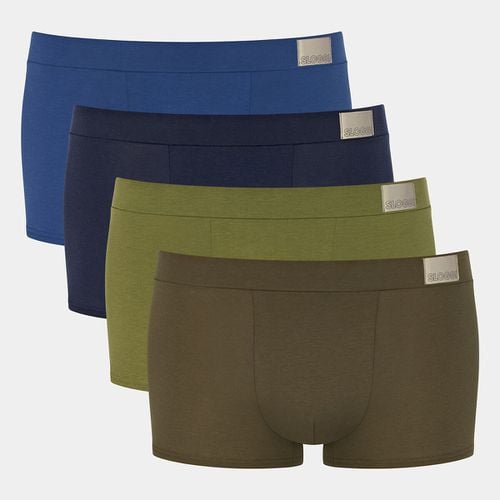 Confezione Da 4 Boxer Go Natural In Cotone Uomo Taglie S - sloggi - Modalova