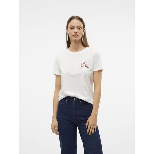 T-shirt maniche corte fantasia - VERO MODA - Modalova