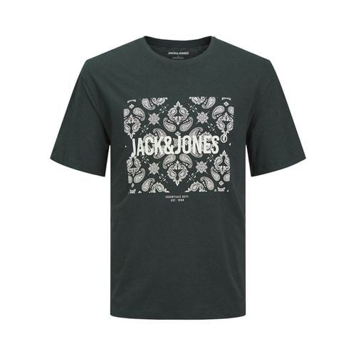 T-shirt Girocollo Verde Uomo Taglie XXL - jack & jones - Modalova