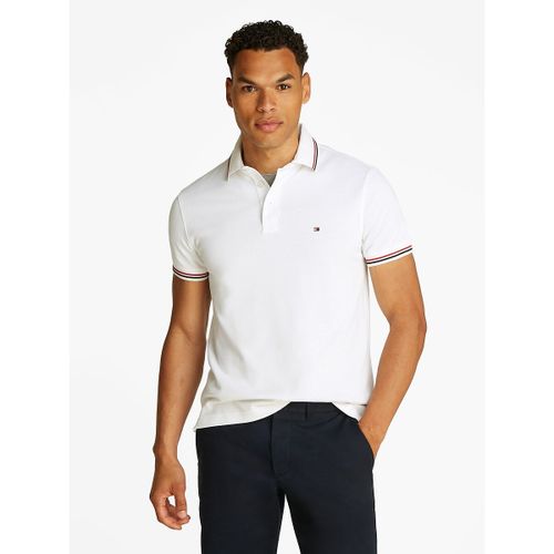 Polo slim maglia piqué - TOMMY HILFIGER - Modalova