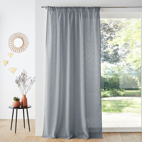 Tenda Con Bordo Arricciato, Nyong Taglie 180 x 140 cm - la redoute interieurs - Modalova