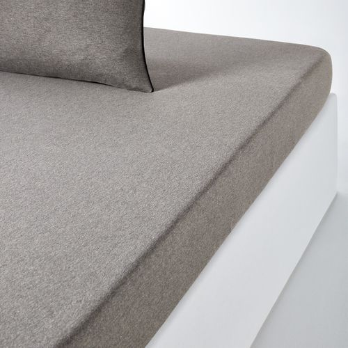 Lenzuolo Con Angoli Jersey Di Cotone Bio, New Jersey Taglie 140 x 190 cm - la redoute interieurs - Modalova