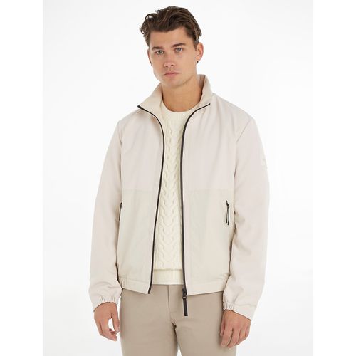 Giubbotto Bimateriale Senza Cappuccio Softshell Uomo Taglie M - calvin klein - Modalova