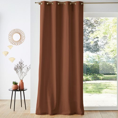 Tenda Velluto Con Occhielli Velvet Taglie 260 x 135 cm - la redoute interieurs - Modalova