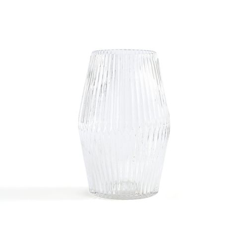 Vaso Vetro Rigato Forma Cilindro H25 Cm, Afa - la redoute interieurs - Modalova