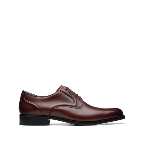 Derby richelieu in pelle Craft Arlo - CLARKS - Modalova