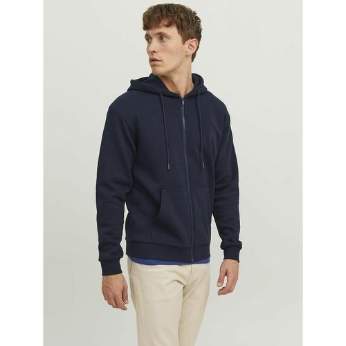 Felpa Con Cerniera E Cappuccio Uomo Taglie M - jack & jones - Modalova