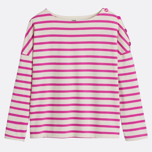 T-shirt Alla Marinara Scollo Rotondo Maniche Donna Taglie S - la redoute collections - Modalova