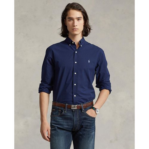 Camicia dritta in popeline - POLO RALPH LAUREN - Modalova