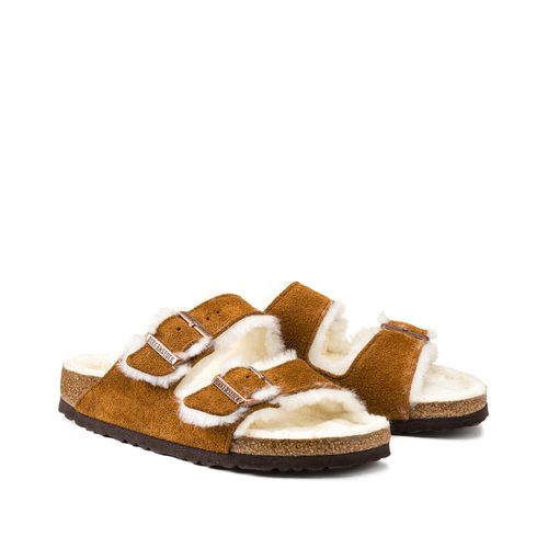 Sabot Pelle Imbottite Arizona Fell Donna Taglie 37 - birkenstock - Modalova