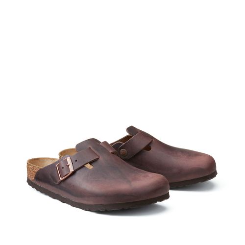 Sabots In Pelle Boston Uomo Taglie 40 - birkenstock - Modalova