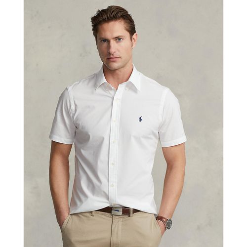 Camicia attillata in popeline di cotone stretch - POLO RALPH LAUREN - Modalova