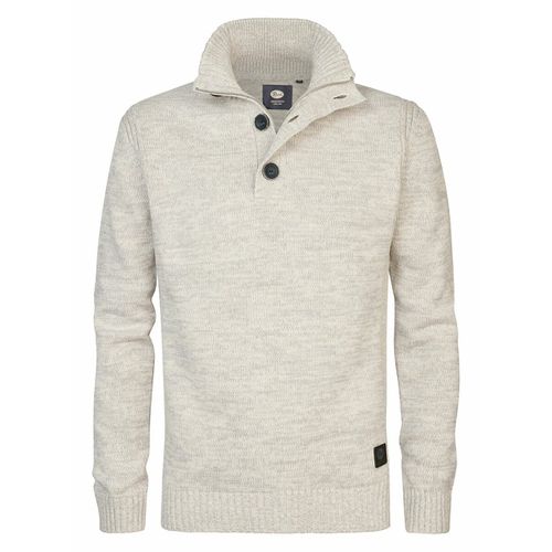 Maglione Collo Alto Con Bottone Uomo Taglie XL - petrol industries - Modalova