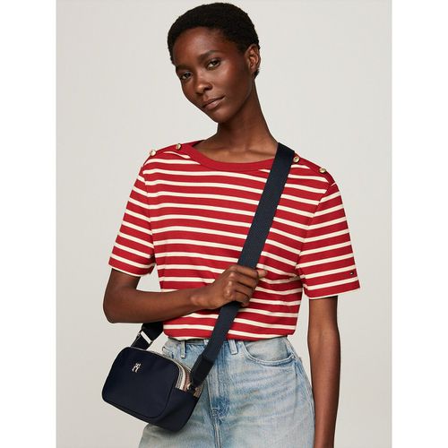 Piccola borsa con cerniera e tracolla - TOMMY HILFIGER - Modalova