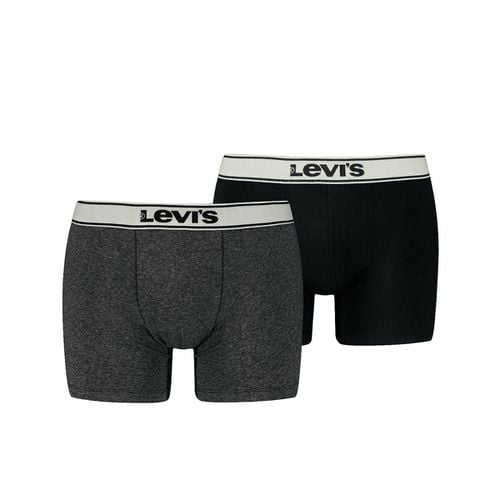 Confezione Da 2 Boxer Tinta Unita Uomo Taglie XXL - levi's - Modalova