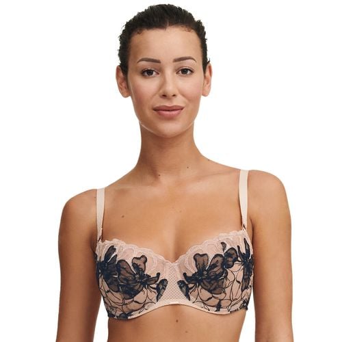 Reggiseno a mezza coppa Fleurs signature - CHANTELLE - Modalova