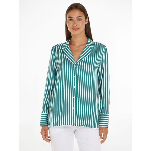 Camicia a righe a maniche lunghe - TOMMY HILFIGER - Modalova