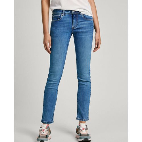 Jeans Slim, Vita Bassa Donna Taglie W29 L30 (US) - 42 (IT) - pepe jeans - Modalova