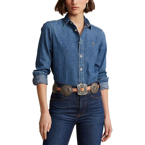 Camicia in denim, maniche lunghe - POLO RALPH LAUREN - Modalova