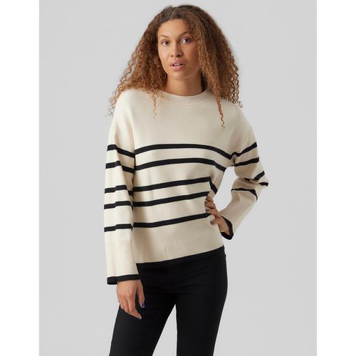 Pull scollo rotondo in maglia fine - VERO MODA - Modalova