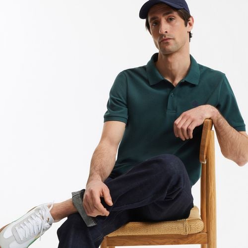 Polo A Maniche Corte, Ricamata, Cotone Organico, Signature - la redoute collections - Modalova