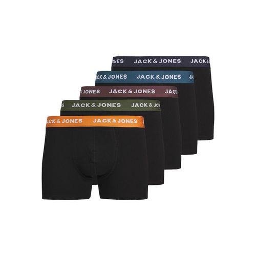 Confezione da 5 boxer tinta unita - JACK & JONES - Modalova