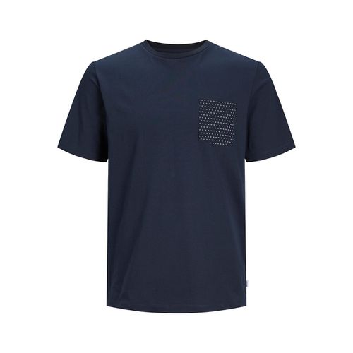 T-shirt Girocollo Con Taschino Uomo Taglie XS - jack & jones - Modalova