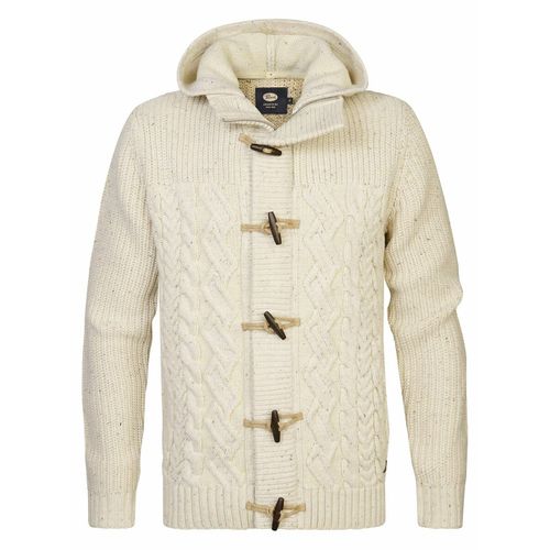 Cardigan con cappuccio - PETROL INDUSTRIES - Modalova