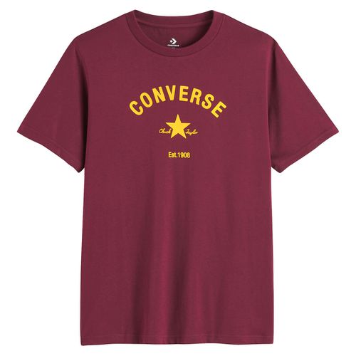 T-shirt Maniche Corte Retro Chuck Rosso Uomo Taglie XL - converse - Modalova