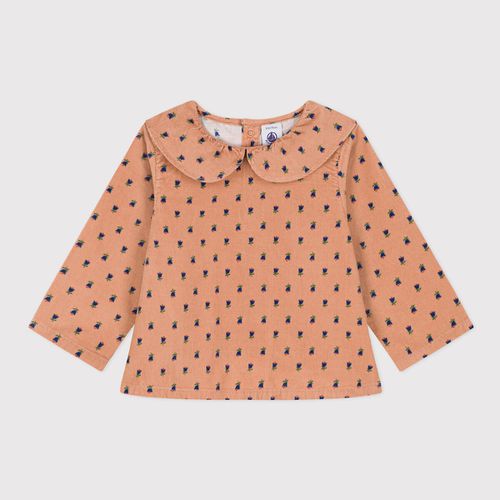 Blusa Maniche Lunghe In Velluto Taglie 18 mesi - 81 cm - petit bateau - Modalova