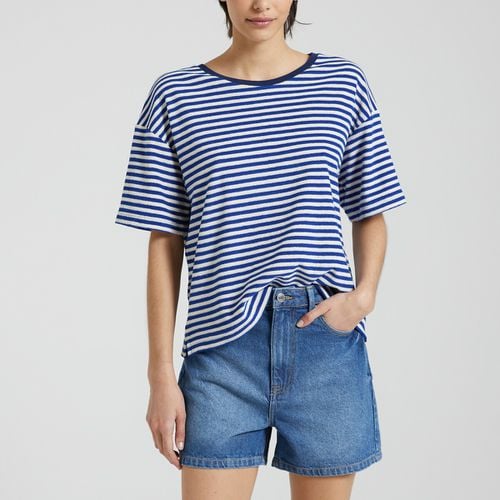 T-shirt Boxy A Righe Donna Taglie M - petit bateau - Modalova