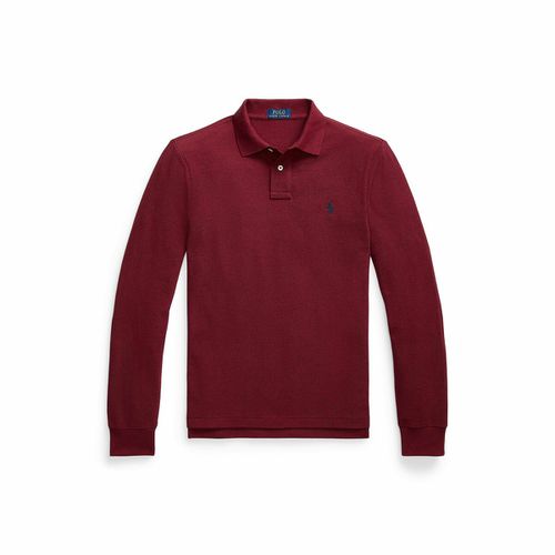 Polo slim maniche lunghe - POLO RALPH LAUREN - Modalova