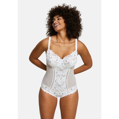 Body Avvolgente In Pizzo Arum Donna Taglie 3 C - sans complexe - Modalova