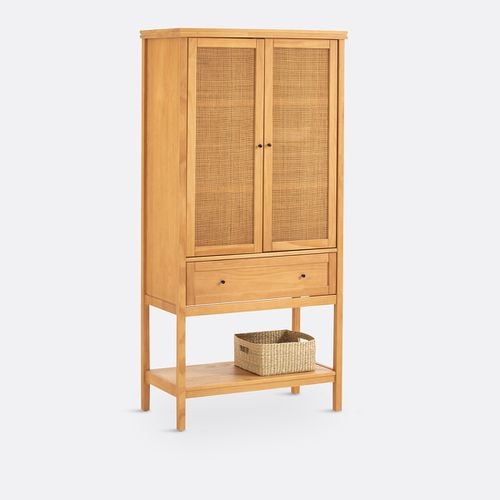 Mobile Credenza Pino Massello E Vimini, Gabin - la redoute interieurs - Modalova