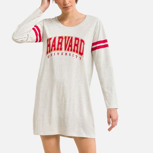 T-shirt Grande A Maniche Lunghe In Cotone Donna Taglie S - harvard - Modalova