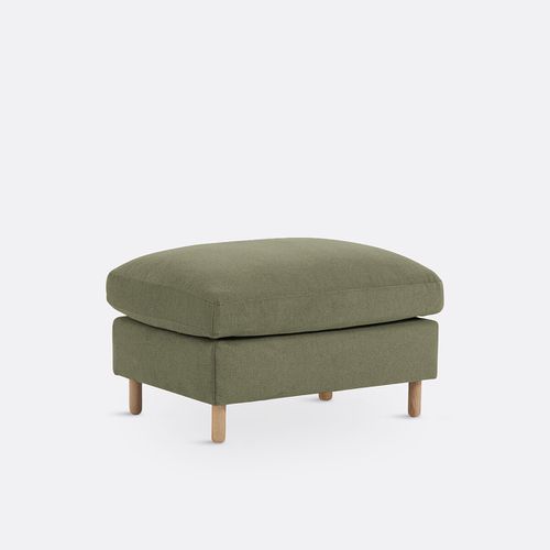 Pouf Poliestere Chiné, Loméo - la redoute interieurs - Modalova