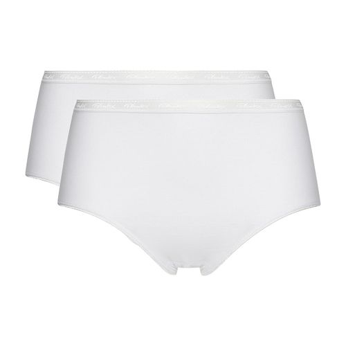 Confezione Da 2 Slip Midi In Cotone Bio Donna Taglie 40 (FR) - 44 (IT) - playtex - Modalova